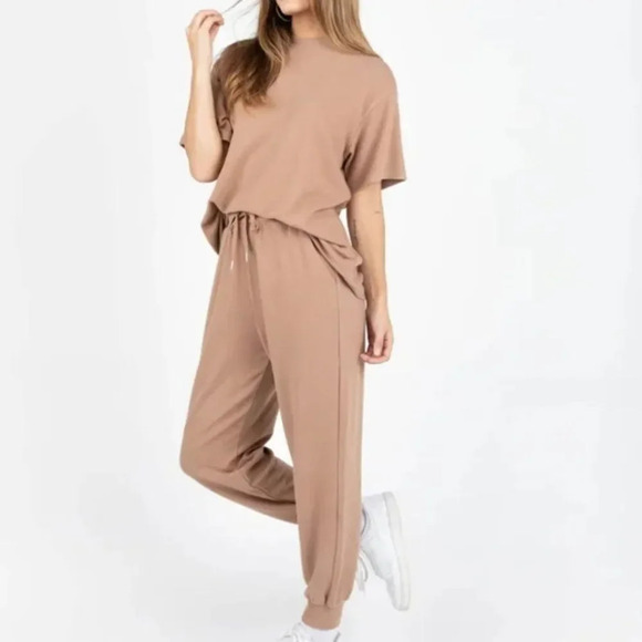 NWT KITTENISH | Homebody Mocha Jogger | Multiple Sizes - Picture 2 of 6